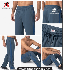 กางเกงวอร์มออกกำลังกายผู้ชายแบบมีแถบข้าง - Product Image 6