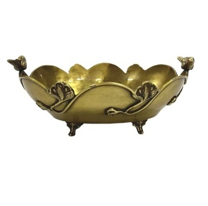 Tazón para servir helado, decoración de mesa, tazón de metal de latón hecho a mano, tazón para servir frutas de diseño, al precio más bajo - Product Image 2