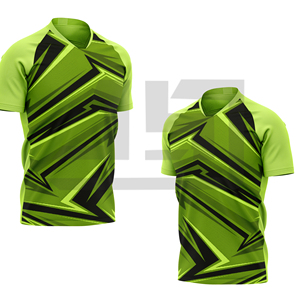JAMEZ SPORTS Camisetas Unisex de Manga Corta con Cuello en V, 100% Algodón, Transpirables, de Secado Rápido y Antibacterianas - Cada Latido del Corazón Cuenta con un Espíritu de Juego - Product Image 3