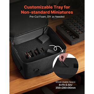 Borsa Miniatura per Conservazione e Trasporto Modellini in Scala 1:500-1:750 con Tracolla Regolabile, Custodia per Esposizione di Modellini - Product Image 4