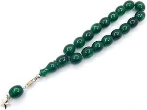 Marca Perlin, cuentas de oración Perlin, Tespih, Misbaha, Subha, pulseras de rosario islámicas musulmanas, accesorios de adoración, cuentas con efecto de piedras preciosas - Product Image 3