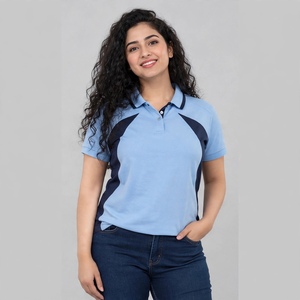 <b>Women</b> <b>Polo</b> <b>Shirts</b> New Style Wholesale <b>Women</b> Casual Wear Knitted Breathable High Quality Short Sleeve Custom Logo & Size - Product Image 1