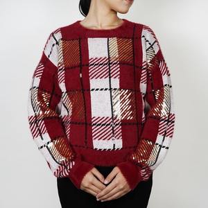 เสื้อสเวตเตอร์ถักลายแบบกำหนดเองสำหรับผู้หญิงจำนวนมาก พร้อมบริการ OEM มีทุกขนาด - Product Image 3