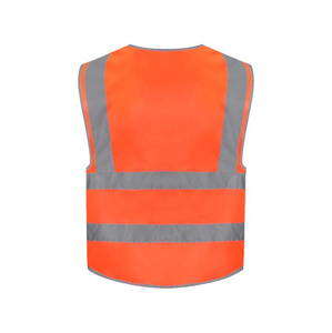Chaleco de Seguridad Reflectante de Alta Visibilidad Personalizado OEM, Ropa de Trabajo Transpirable de Calidad Popular - Product Image 3