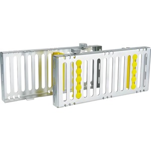 Mahfooz Surgical Plateau en acier inoxydable de haute qualité pour autoclave manuel, 5 pièces, pour cassettes de chirurgie dentaire et support de détartreur - Product Image 5