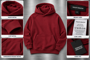 Sudadera con Capucha de Corte Regular, Media Cremallera, Forro y Estampado de Dibujos Animados, de Poliéster/Algodón Ecológico, Informal, para Hombre, Ropa de Primavera - Product Image 6