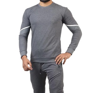 Ropa Deportiva para Hombre al por Mayor con Logotipo Personalizado, Suministro de Fábrica, Conjuntos de Sudadera y Pantalón Lisos para Hombre - Product Image 3