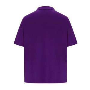 เสื้อเชิ้ตแขนสั้นสีชมพูสำหรับผู้ชาย ผ้าถักนิตติ้ง 100% ผ้าฝ้าย สไตล์ลำลอง ระบายอากาศได้ดี กันยับ มีกระเป๋า น้ำหนัก 180 กรัม ลายพิมพ์สัตว์ - Product Image 2