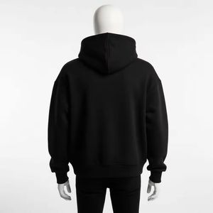 Conjunto Deportivo de Alta Calidad para Hombre, Sudadera con Capucha y Pantalones Joggers de 350 g/m², Logotipo Personalizado, Traje Deportivo para Gimnasio, Teñido Liso para Invierno - Product Image 5