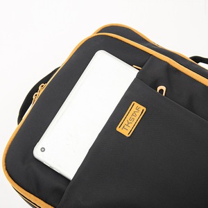 Black twill fabric ladies business <b>backpack</b> professional office <b>backpack</b> casual fashion <b>laptop</b> <b>backpack</b> work bag - Product Image 4