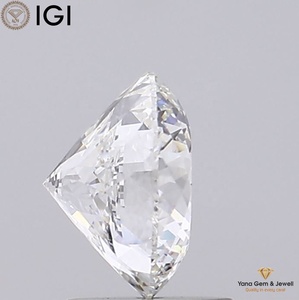 Diamant de forme portugaise cultivé en laboratoire CVD, couleur E, clarté VVS2, certifié IGI, 2,50 carats, pour bijoux de soirée. - Product Image 3