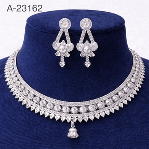 Collier chaîne à maillons en alliage plaqué rhodium multicolore avec zircon imitation, pour femme, livraison rapide DDP France, parfait pour un anniversaire de mariage - Product Image 3