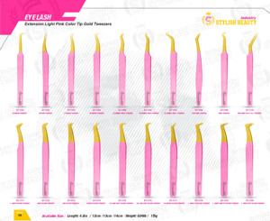 Nouvelles pinces à cils en acier inoxydable, écologiques, de la marque Under Your Expert Series - Product Image 6