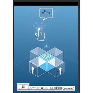 สมุดโน้ตสำหรับงานประชุมแบบพิมพ์ลายตามสั่ง ของขวัญส่งเสริมการขายสำหรับสำนักงาน สมุดโน้ตประชุมแบบส่วนตัวพร้อมชื่อ สมุดโน้ตสำหรับเขียนธุรกิจ - Product Image 1