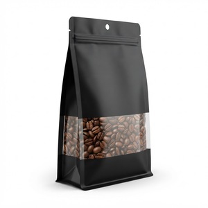 Bolsas de Empaque para Café con Fondo Cuadrado Mate Premium, Cierre Superior con Cremallera, Estructura Laminada PET/PA/AL/CPP para Café Fresco, OEM - Product Image 2