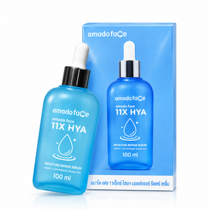 เซรั่มบำรุงผิวหน้า Amado Face 11X Hya Moisture Repair 100 มล. ไฮยาลูรอนิค แอซิด เซราไมด์ ช่วยเติมความชุ่มชื้น สำหรับทุกเพศ ใช้ได้ที่บ้าน - Product Image 1