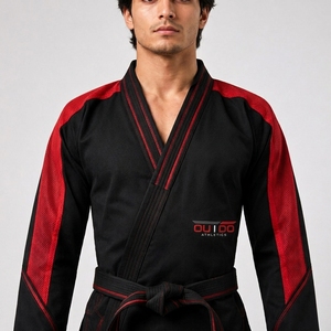 Tenue d'entraînement légère de Taekwondo : Uniforme de Taekwondo en tissu doux, coupe confortable et construction durable - Product Image 5