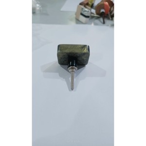 Antique Style Metal & Marble Knob Pull Handle For Kitchen Drawer <b>Wardrobe</b> Cabinet Closet Bedroom Cupboard Unit From India - Product Image 2