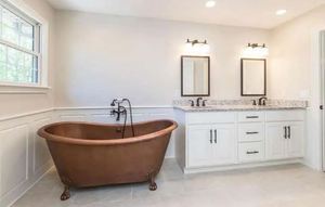 อ่างอาบน้ำทองแดง ผลิตด้วยมือจากทองแดงแท้ ราคาถูกและประหยัด สำหรับบ้านพักตากอากาศสุดหรู - Product Image 2