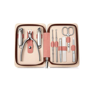 Wholesale Stainless Steel Manicure Kit Set with <b>Nail</b> Clippers Cuticle <b>Scissors</b> & <b>Nail</b> File-Durable Classic Design - Product Image 1