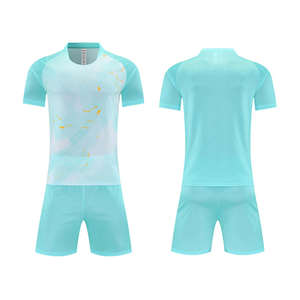 Camiseta de fútbol de satén, de secado rápido, transpirable, fabricante de camisetas de entrenamiento, fábrica de fútbol - Product Image 5