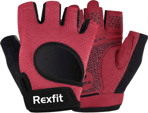 Rexfit Sports Premium Workout Training Gloves Fitness Grip Gloves for Gym Exercise Non-<b>slip</b> Silicone Accept Customized Gloves - Product Image 5