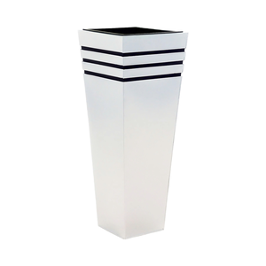 Macetas de zinc texturizadas con acabado único para exhibición decorativa y macetas - Product Image 1