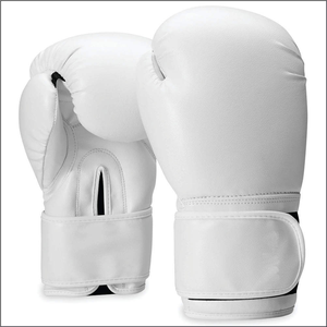 Gants de boxe en cuir sur mesure de qualité supérieure, fermeture à boucle antidérapante, logo/couleur personnalisés, unisexe, gants d'entraînement professionnels - Product Image 3