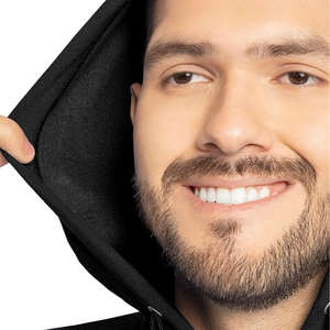 เสื้อฮู้ดซิปผู้ชายคุณภาพสูง สไตล์สตรีทแฟชั่น 2025/2026 คลาสสิก นุ่ม สบาย เหมาะสำหรับใส่ทุกวัน - Product Image 4