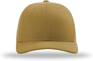 Nueva Gorra Trucker de Lona con Logotipo Personalizado, Gorra de Malla con Cierre a Presión, Bordada, Venta al Por Mayor, Fabricante OEM ODM, Proveedor a Granel, MOQ Bajo - Product Image 3