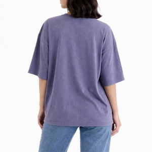 Camiseta Oversize para Mujer, Premium, Holgada, de Algodón, Casual, Moderna, de Media Manga, Tejido Transpirable - Product Image 2