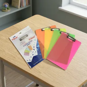 Portapapeles Transparente para Exámenes, 9.5x14 Pulgadas, Plástico Resistente, para Uso en Exámenes, Oficina y Escuela, Disponible para la Venta - Product Image 6