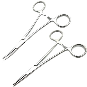 Pinzas Quirúrgicas Profesionales de Acero Inoxidable, Pinzas Hemostáticas Curvas, Pinzas Mosquito, Todos los Colores - Product Image 1
