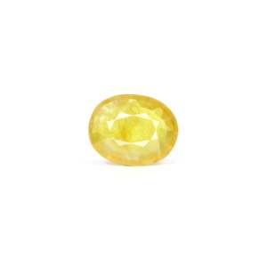 10.8 Carat Loose Yellow Sapphire Gemstone for Fine Jewelry 10x12mm - Product Image 1