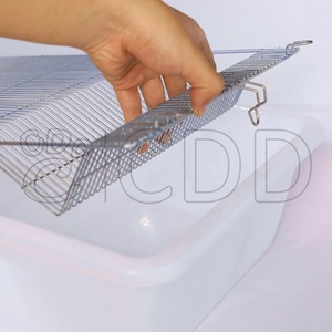 Commercio all'ingrosso laboratorio polipropilene plastica roditore topi allevamento case vasca gabbia contenitore con acqua bottiglia per bere - Product Image 6