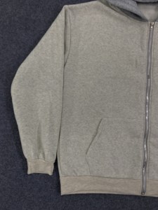 Custom Wholesale High Quality Custom Logo 400G 100% Cotton Heavyweight Fleece Blank Oversized Plus Size <b>Men's</b> Hoodies - Product Image 5