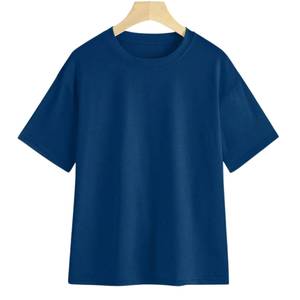 OEM Men's <b>Polyester</b> Nylon T Shirt Short Sleeve Crew Neck Plain Solid Color Casual Blank Wholesale Supplier - Product Image 3