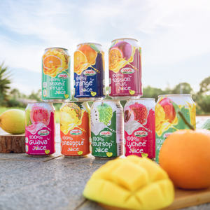 Bebidas Mixtas 100% NFC, Jugos Tropicales en Lata de 330 ml, Muestra Gratuita, Marca Privada NAWON Vietnam, Refresco - Product Image 2