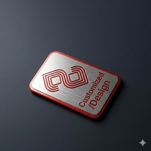 Placas de identificación metálicas personalizadas para logotipos, escaparates y regalos empresariales - Product Image 2