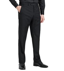 กางเกงเอวสูงของผู้ชายกางเกงลำลองแนวธุรกิจผ้าตรงมีซิปปรับแต่งได้สำหรับ2024 - Product Image 1