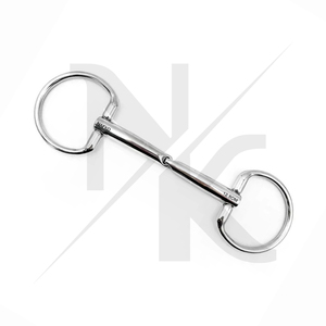 Bocado de Caballo de Acero Inoxidable Plateado de Calidad de Exportación, Fabricado por OEM, con Anillo Fijo y Boquilla de Una Sola Articulación, para Equipo de Equitación, Silla de Montar y Brida - Product Image 5