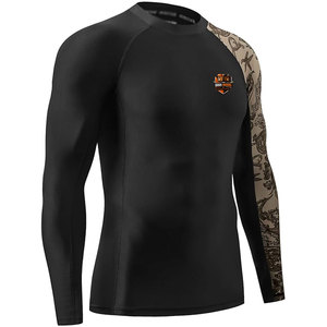 Rashguard de sport respirant, léger, à séchage rapide pour homme, compression intégrale, haute qualité, pour entraînement et fitness, best-seller - Product Image 2
