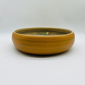 Plateau de service rond en bambou durable de haute qualité avec taille, couleur et logo personnalisables pour la maison, l'hôtel et la restauration, fabriqué au Vietnam - Product Image 3