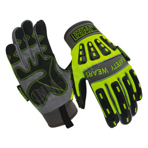 Gants de sécurité en cuir synthétique Amara, anti-vibration, résistants à la chaleur et aux chocs, respirants, en spandex, pour la protection des mécaniciens - Product Image 3