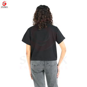 Camiseta Extra Grande de Primera Calidad para Mujer, Cuello Redondo, Corte Holgado, Estampado Gráfico Informal, Manga Corta, Camiseta Moderna para el Día a Día - Product Image 3