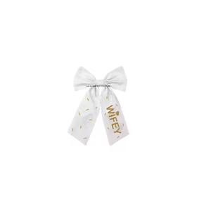 Lazo con estampado de leopardo y letras bordadas con cuentas para el equipo de novias. Perfecto para disfrutar y celebrar fiestas temáticas. - Product Image 3