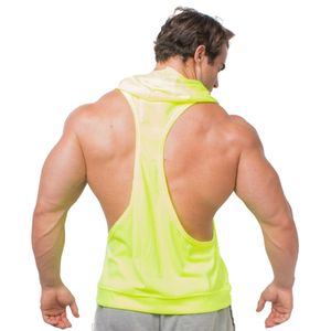 เสื้อกล้ามออกกำลังกายผู้ชายแบบ Racerback แขนกุด สำหรับเล่นกีฬา ฟิตเนส ยิม น้ำหนักเบา ระบายอากาศได้ดี เหมาะสำหรับการฝึกซ้อม ใส่สบายๆ ในฤดูร้อน - Product Image 2