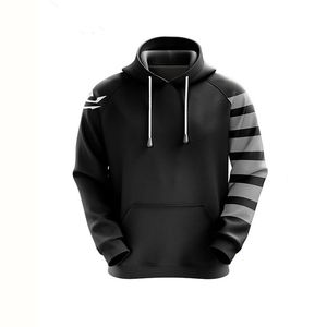 Chaqueta con Capucha para Hombre, Tejida, Casual, de Alta Calidad, con Bordado de Letras, Poliéster y Spandex, con Cordón Ajustable, en Promoción - Product Image 5