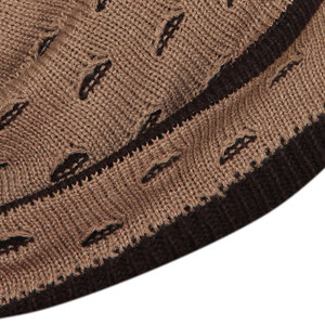 Premium Quality Factory Made Jacquard Breathable & <b>Waterproof</b> Unisex Adult <b>Beanies</b> Hats Made in Pakistan Custom Design for Sale - Product Image 5