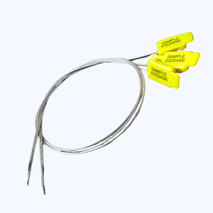 Scellé de sécurité personnalisé pour câbles 40cm/50cm en ABS A3, scellés mécaniques jetables anti-effraction pour câbles métalliques certifiés ISO - Product Image 5